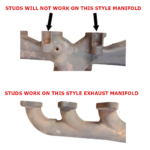 Exhaust stud manifold demo