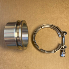 HX35 v band flange and clamp